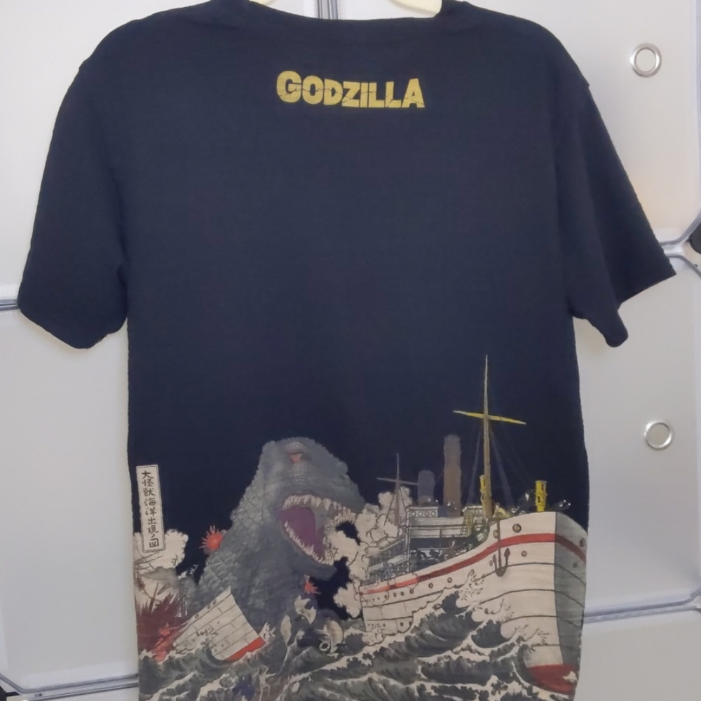 Godzilla Ship Destroyer T-Shirt